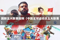 国脚五大联赛视频（中国足球运动员五大联赛）