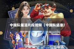 中国队催泪片段视频（中国队语录）