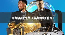 中超英超付费（英超中超差距）
