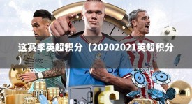 这赛季英超积分（20202021英超积分）