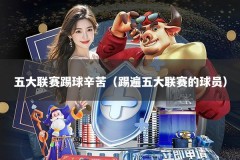 五大联赛踢球辛苦（踢遍五大联赛的球员）